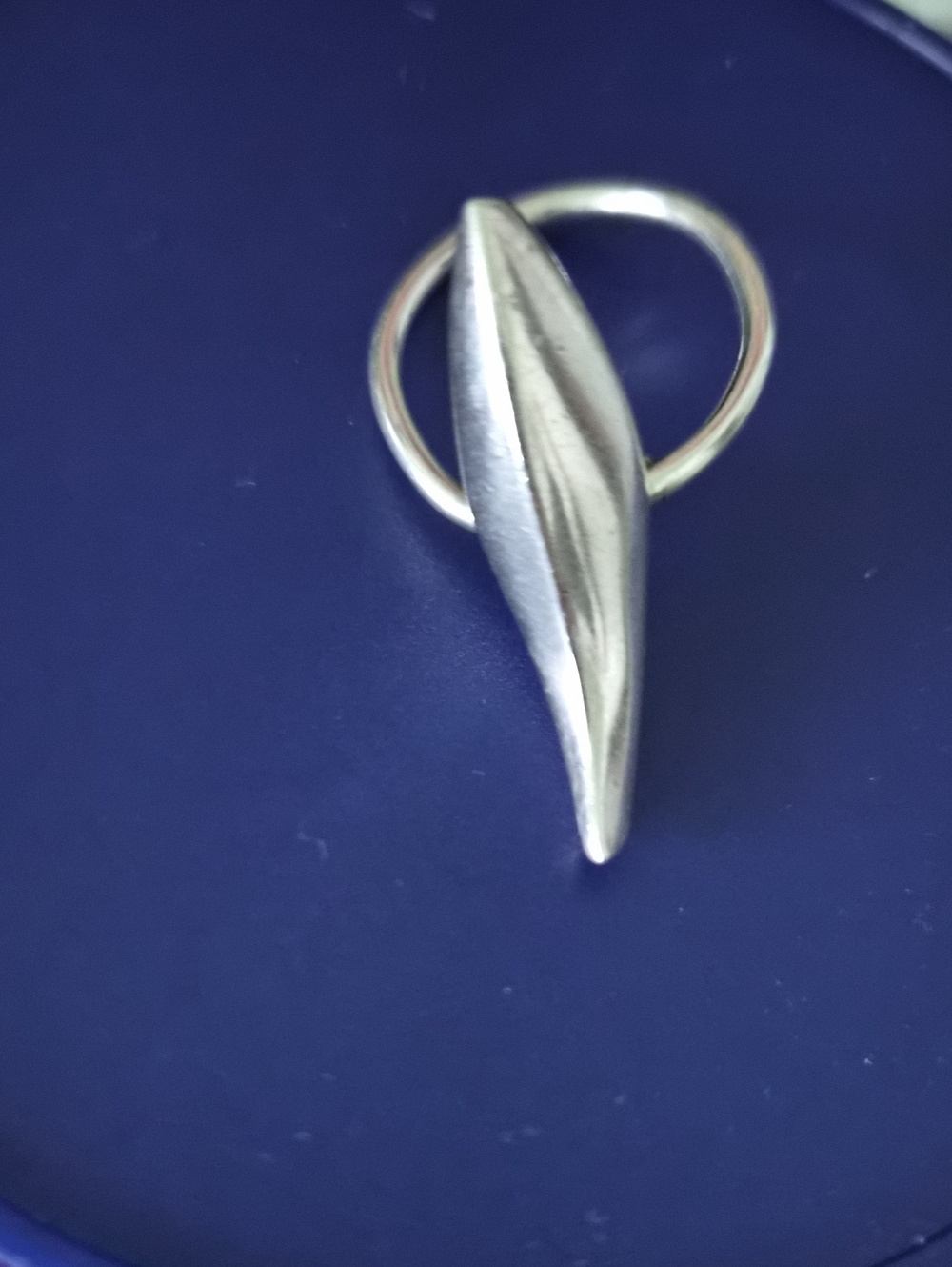 Rare Vintage Tiffany & Co. Frank Gehry Fish Ring Size [7 1/2]